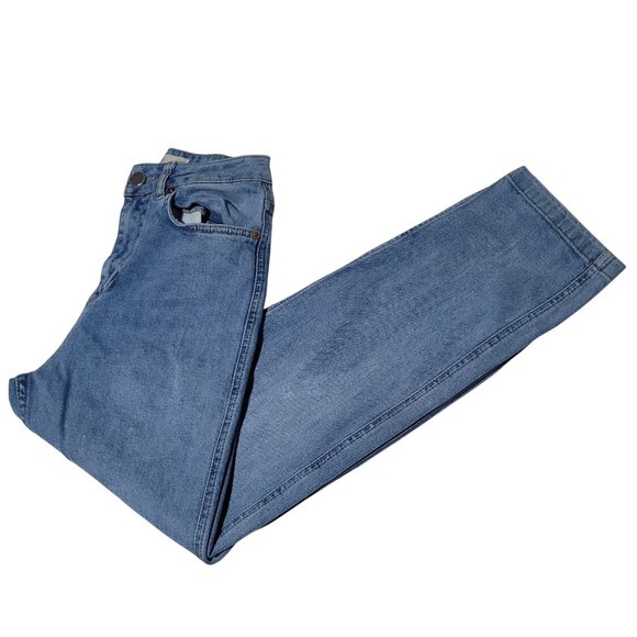 ASOS  Jeans Womens Size 26 Straight Leg High Waist Light Wash Denim Pants - Picture 1 of 5